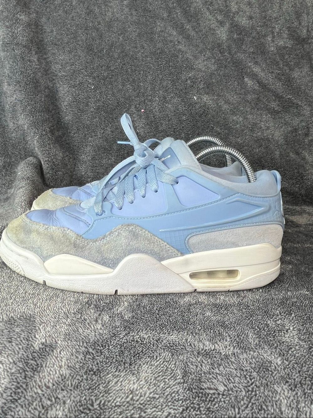 Nike Air Jordan 4 RM "Aluminum" Light Blue FQ7940-410 Women's Size 9.5 (UK 7 / E